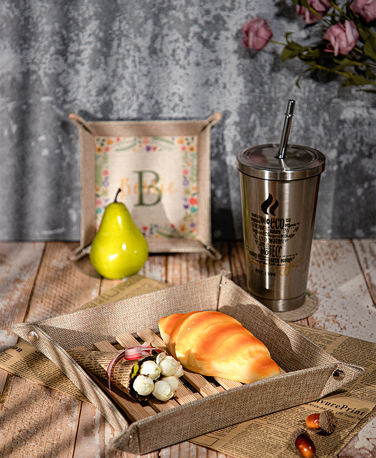 Sublimation Burlap Tray Sublimation Burlap Tray