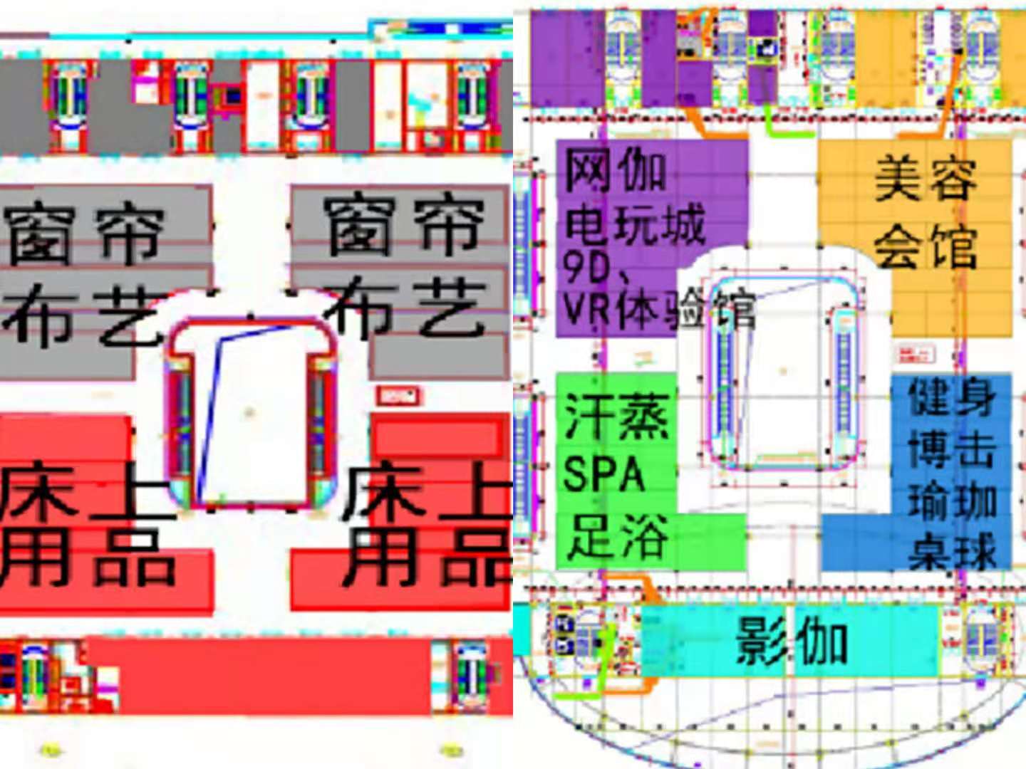 邯郸金田阳光中心商城商业业态大揭秘