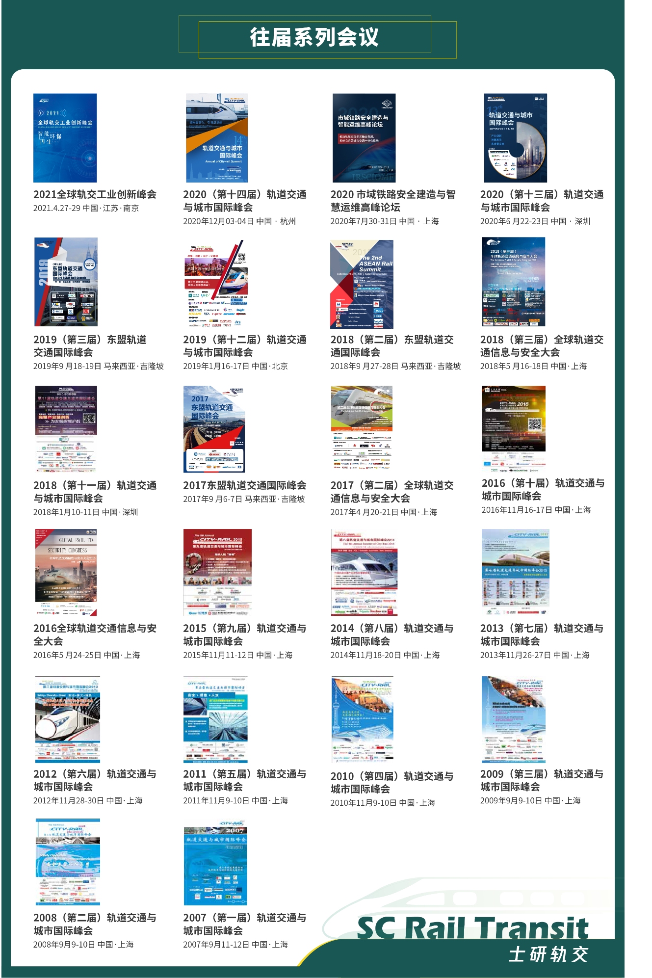 2021轨道交通与区域发展大会
