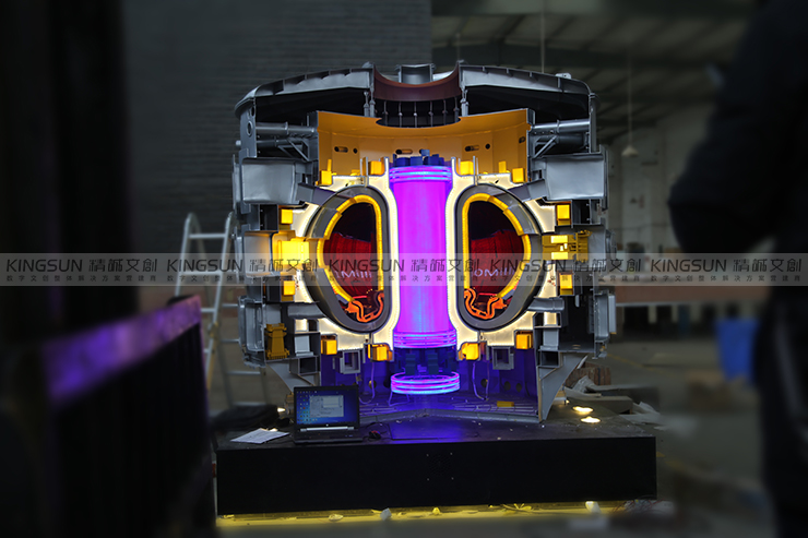 阿斯塔纳世博会中国馆ITER核聚变模型
