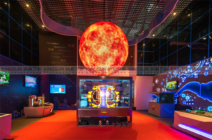 阿斯塔纳世博会中国馆ITER核聚变模型