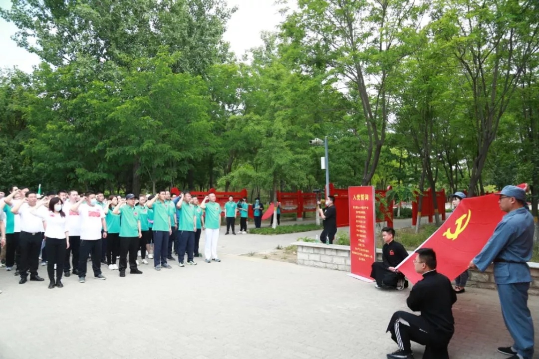 北京金河生态科技有限公司开展建党100周年“不忘初心跟党走,凝心聚力开新局”党史教育活动 北京金河生态科技有限公司开展建党100周年“不忘初心跟党走,凝心聚力开新局”党史教育活动