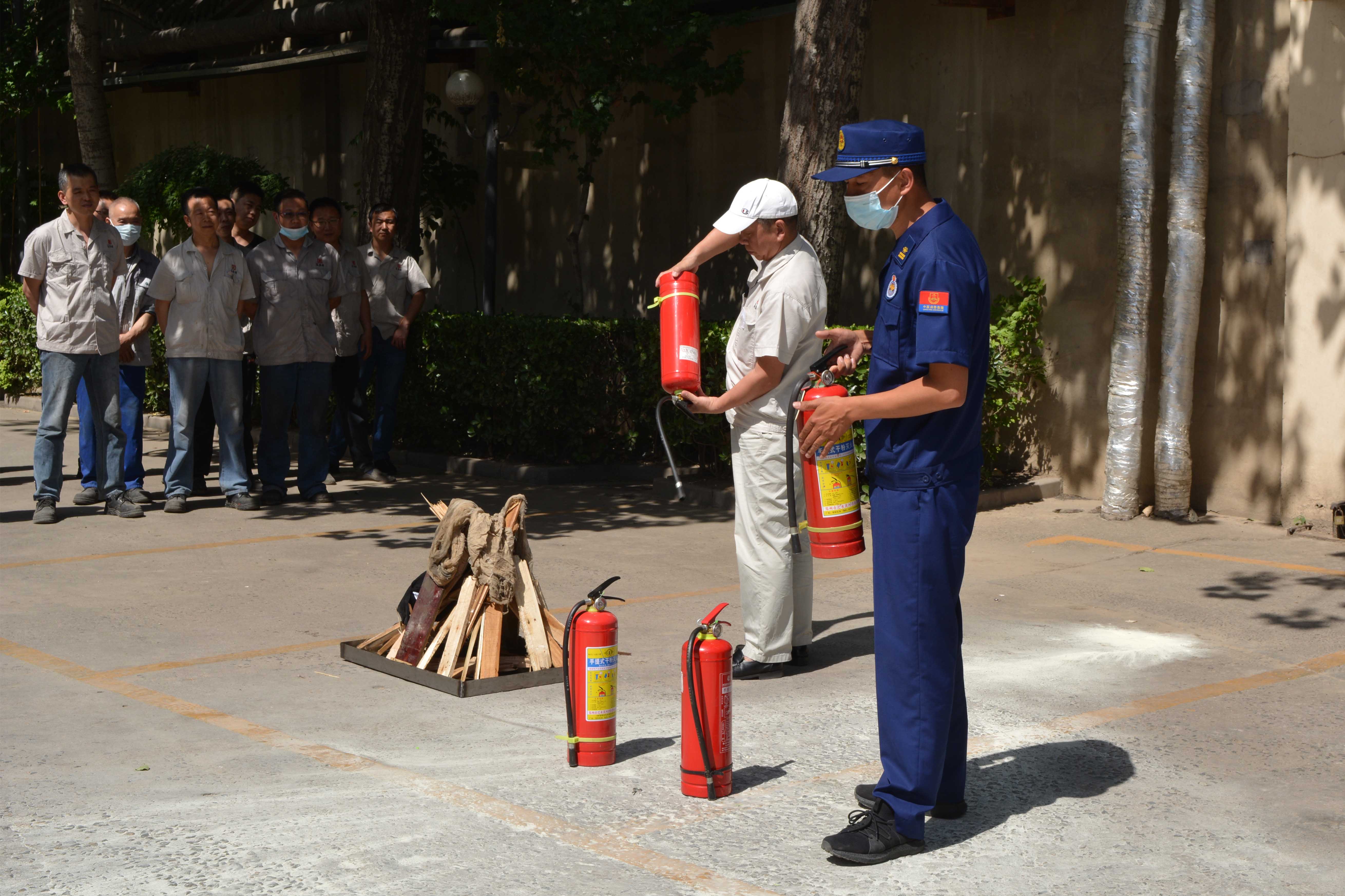 義德隆公司組織開展消防安全演練