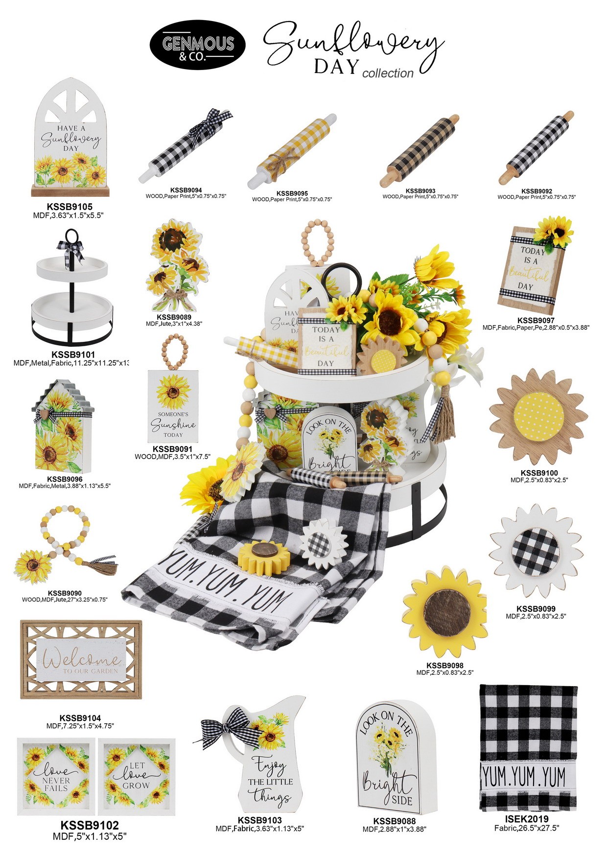 Catalog-GenMous Summer Sunflowery Day