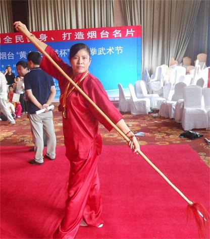 潘林丽·烟台七星螳螂拳第八代传人