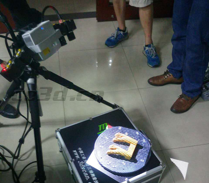 3D scanning of sand core model