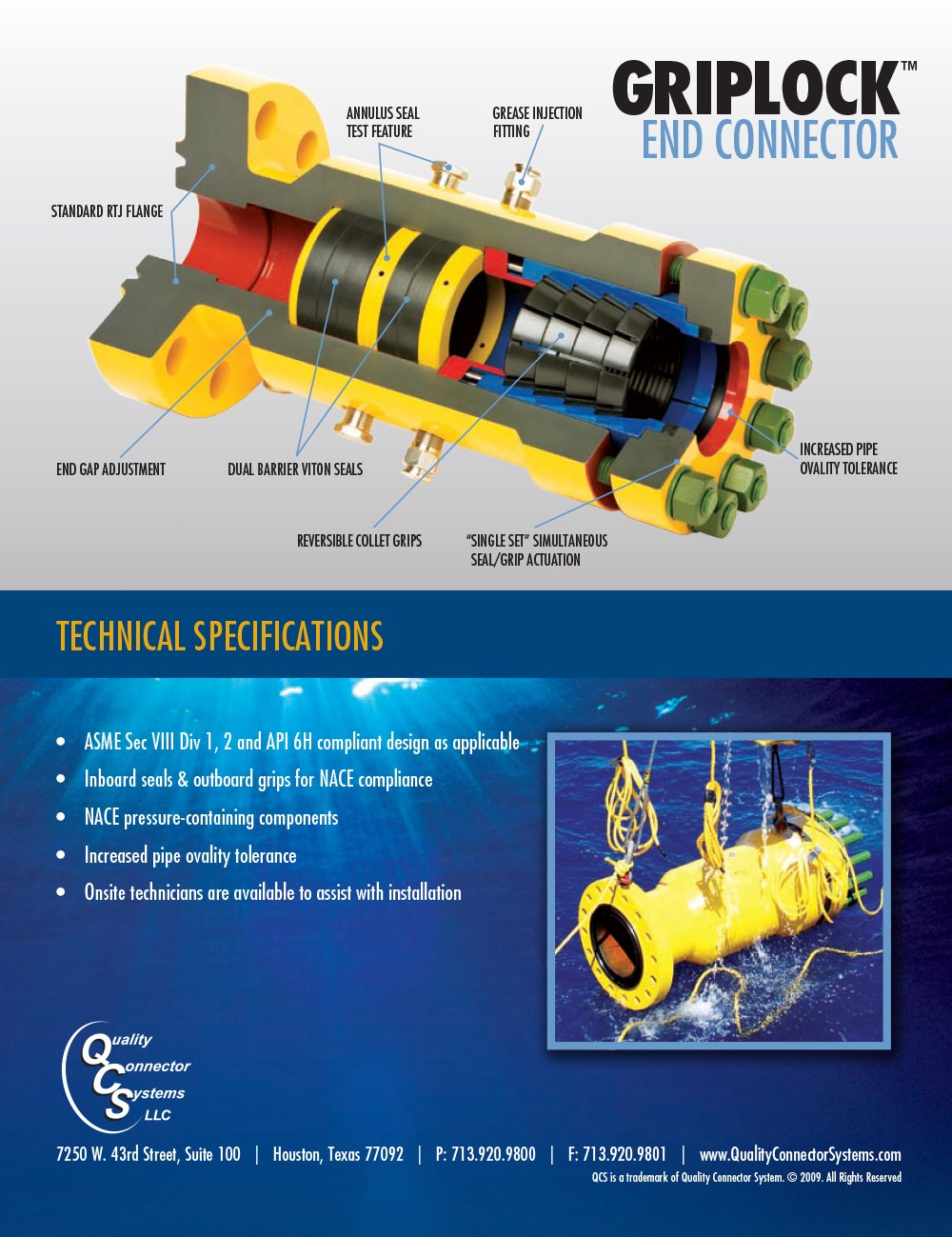 Mechanical End Connector