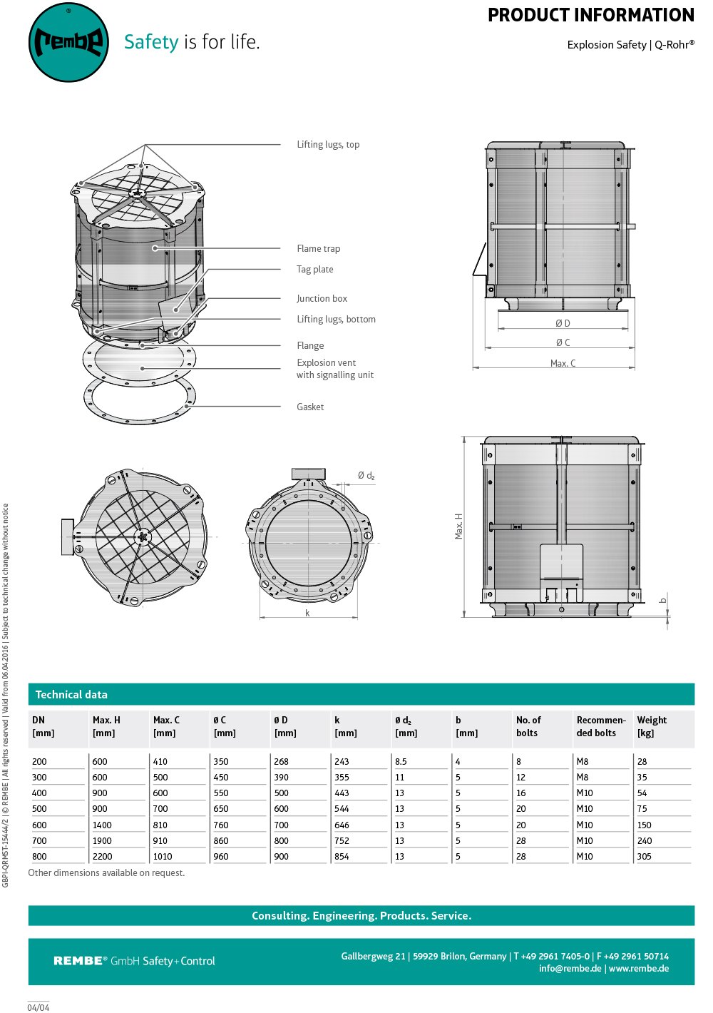 Flameless Venting Device