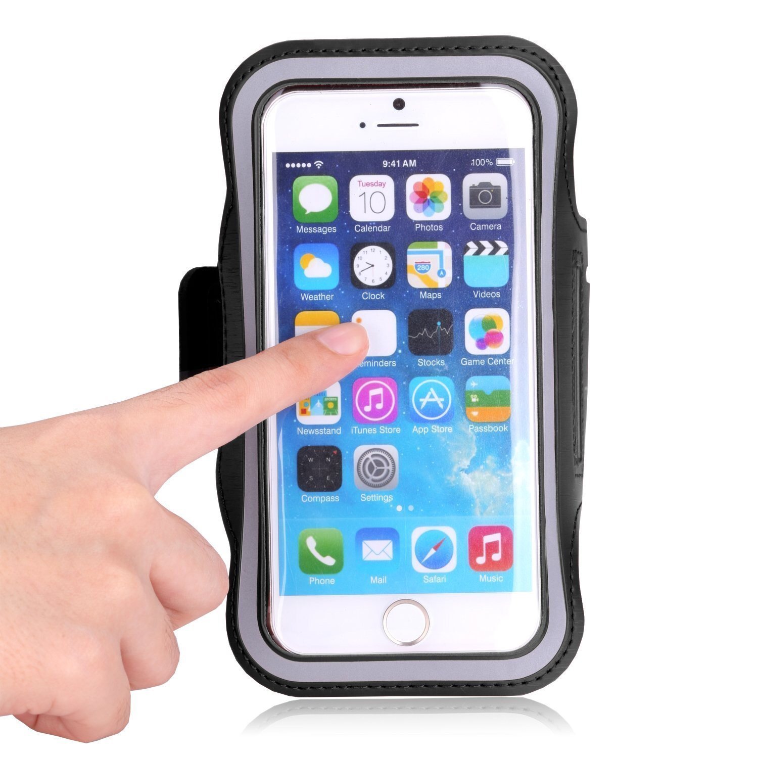 ENJOWI iPhone 6s 6 4 7 inch Running Jogging Armband Sports Gym Exercise Armband