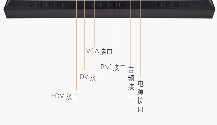 富泰尔—65寸工业级监视器监控显示器监控屏