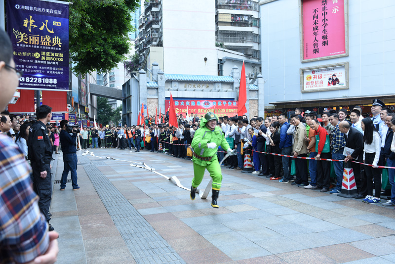 “尽心尽力捍卫消防安全”