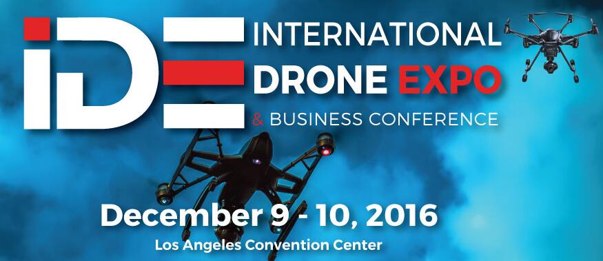 我们将参加2016美国第三届国际无人机展会（IDE）
