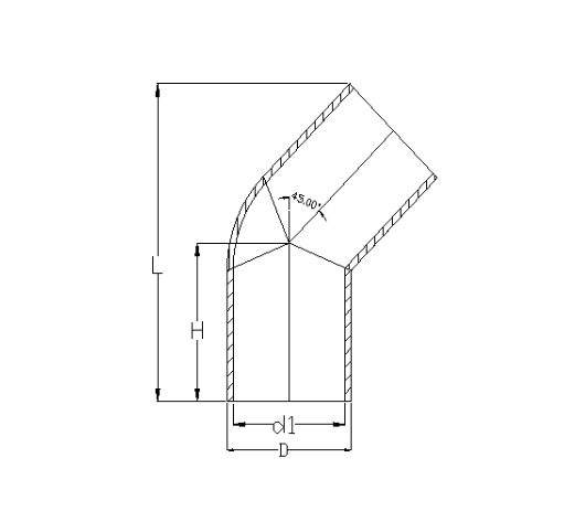 PVDF/PPH对焊式管件