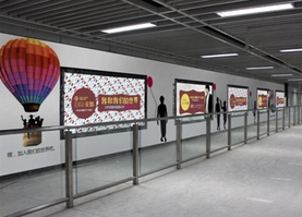 深圳地铁城市轨道广告展现形有哪些