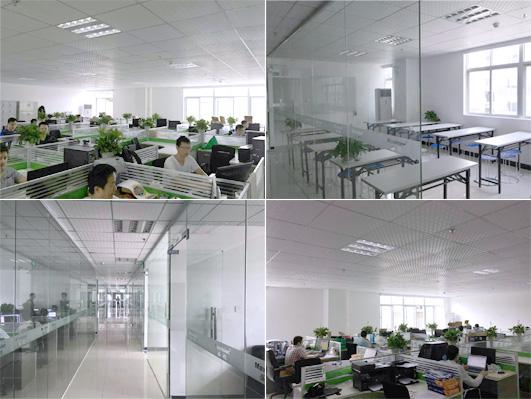 Shenzhen R&D center and some other departments moved to the new product center building