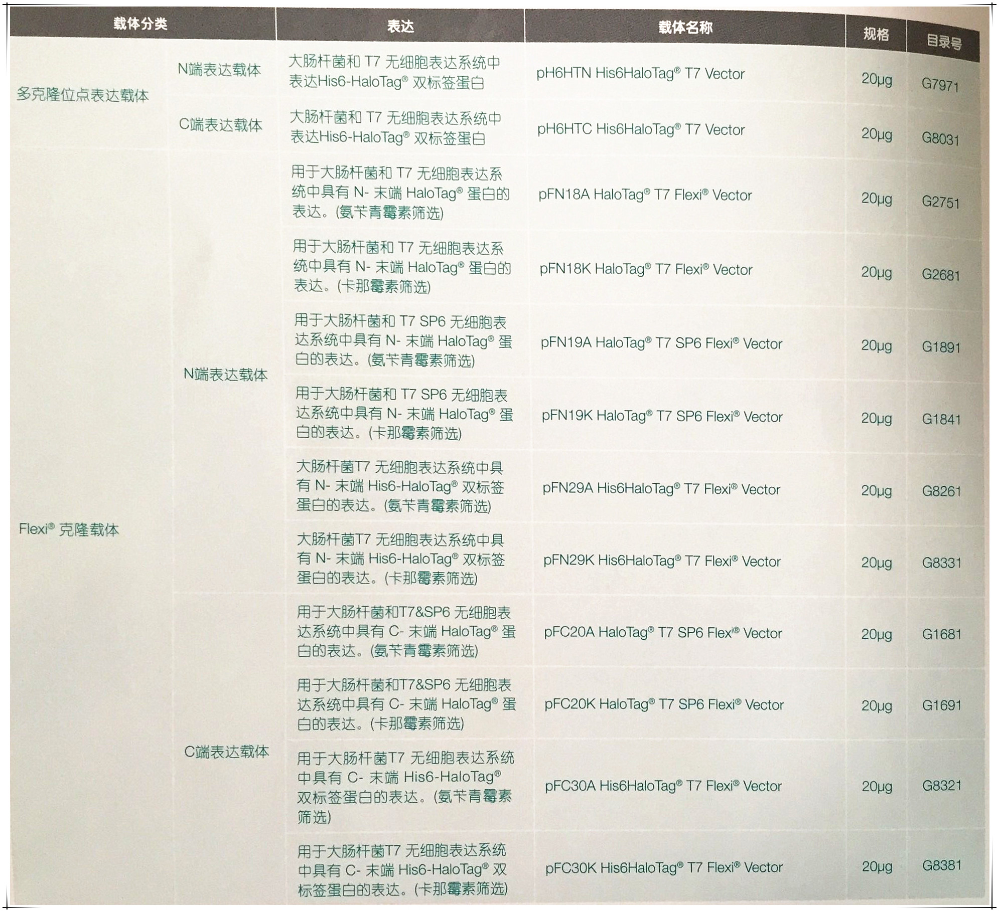 HaloTag®蛋白标签技术