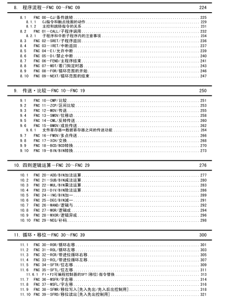 FX3S·FX3G·FX3GC·FX3U·FX3UC系列微型可编程控制器 编程手册 基本·应用指令说明书