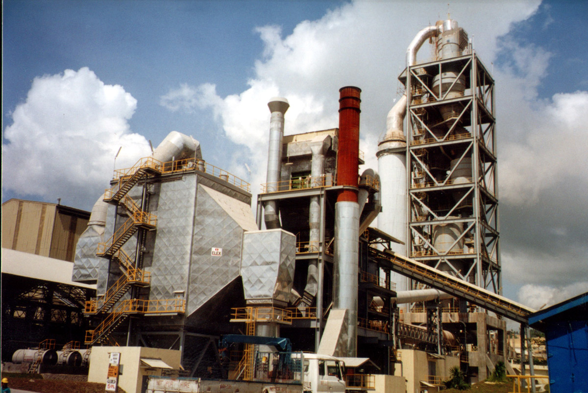 菲律賓APO-1水泥廠(2000t/d)設備安裝工程