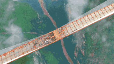 世界第一高桥合龙