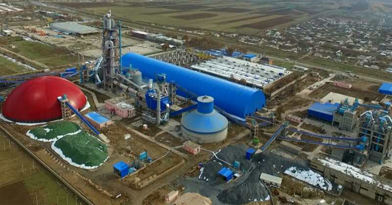 塔吉克斯坦莫伊尔日产3200吨水泥熟料生产线总承包项目