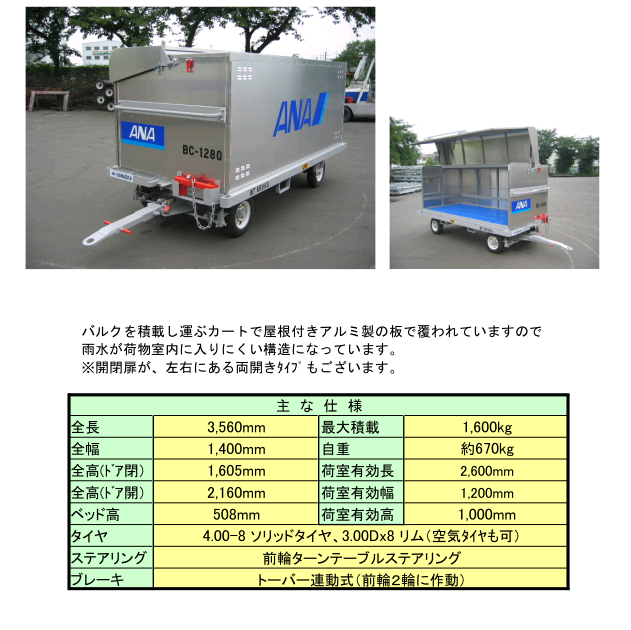 BCC牵引拖车HANAOKA花冈车辆