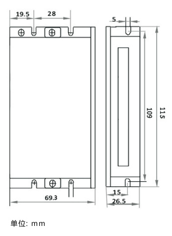 LCDA357H    3 Phase Nema23 closed-loop driver