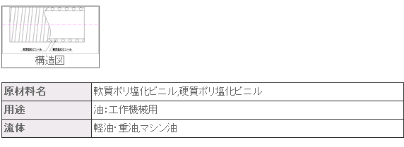 OF-50耐油吸入软管プラス・テク  PLAS-TECH