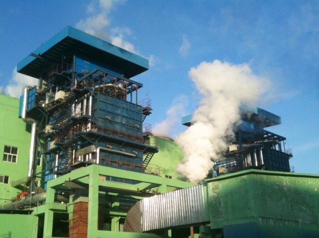 奥福集团承建河北钢铁3X50MW煤气发电项目