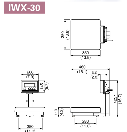 日本ISHIDA石田电子台秤IWB-150