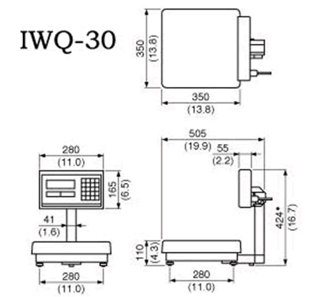 日本ISHIDA石田电子台秤IWQ-30