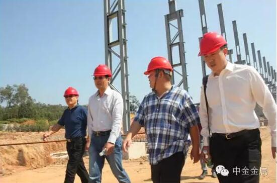 中钢集团深圳有限公司副总经理王建国、嘉能可（北京）商业有限公司一行到访广西中金公司