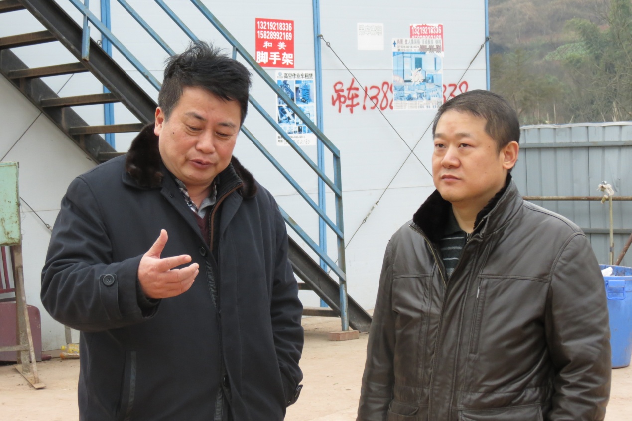 3.Dr. Zhai gang, deputy director of the sichuan province's trust committee, came to inspect the surv