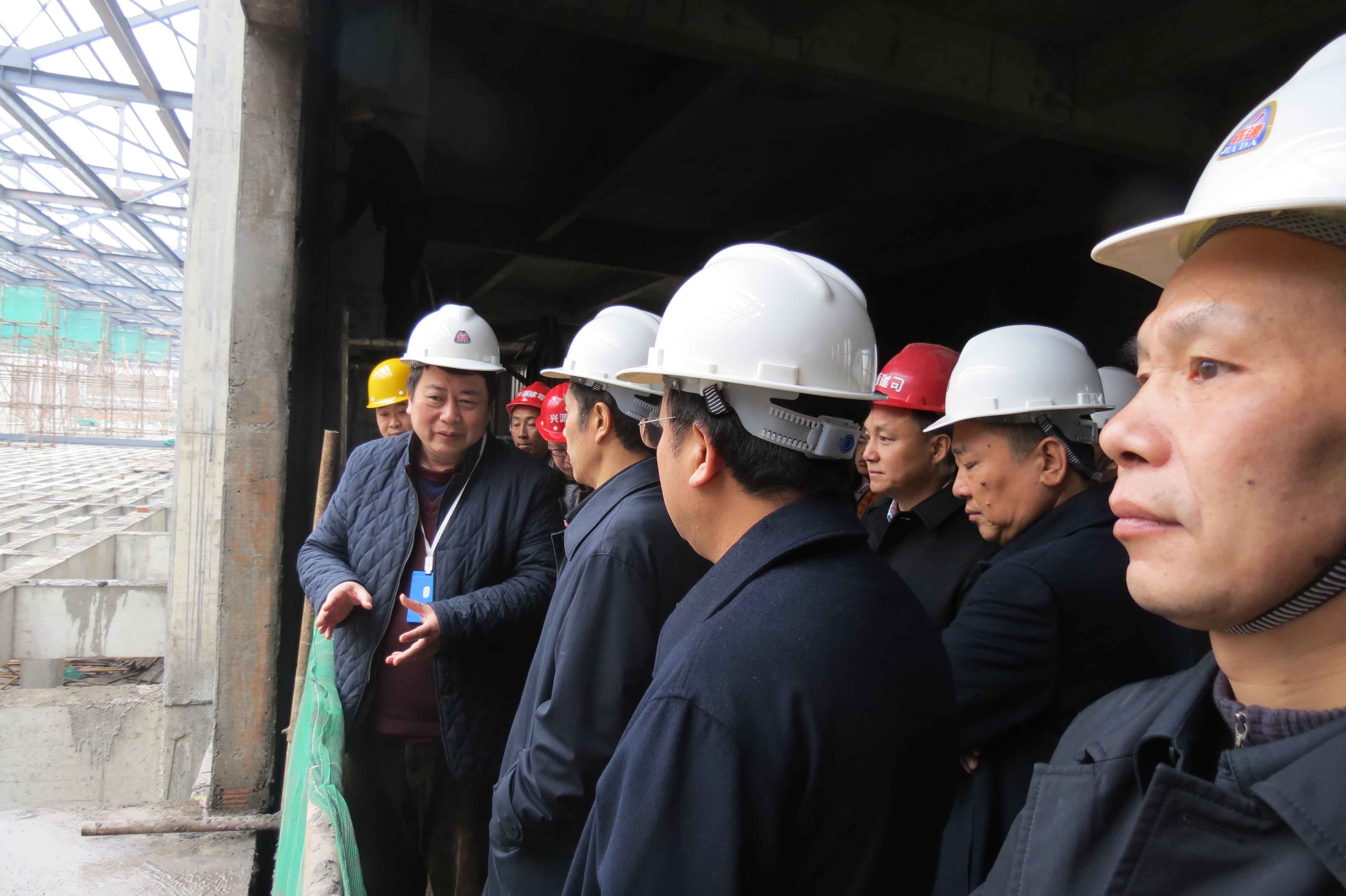 9.Chen guangzhi, head of the CPPCC national committee, visited our company to investigate and invest