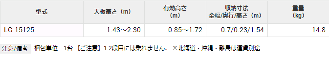 LG-15125人字梯HASEGAWA长谷川