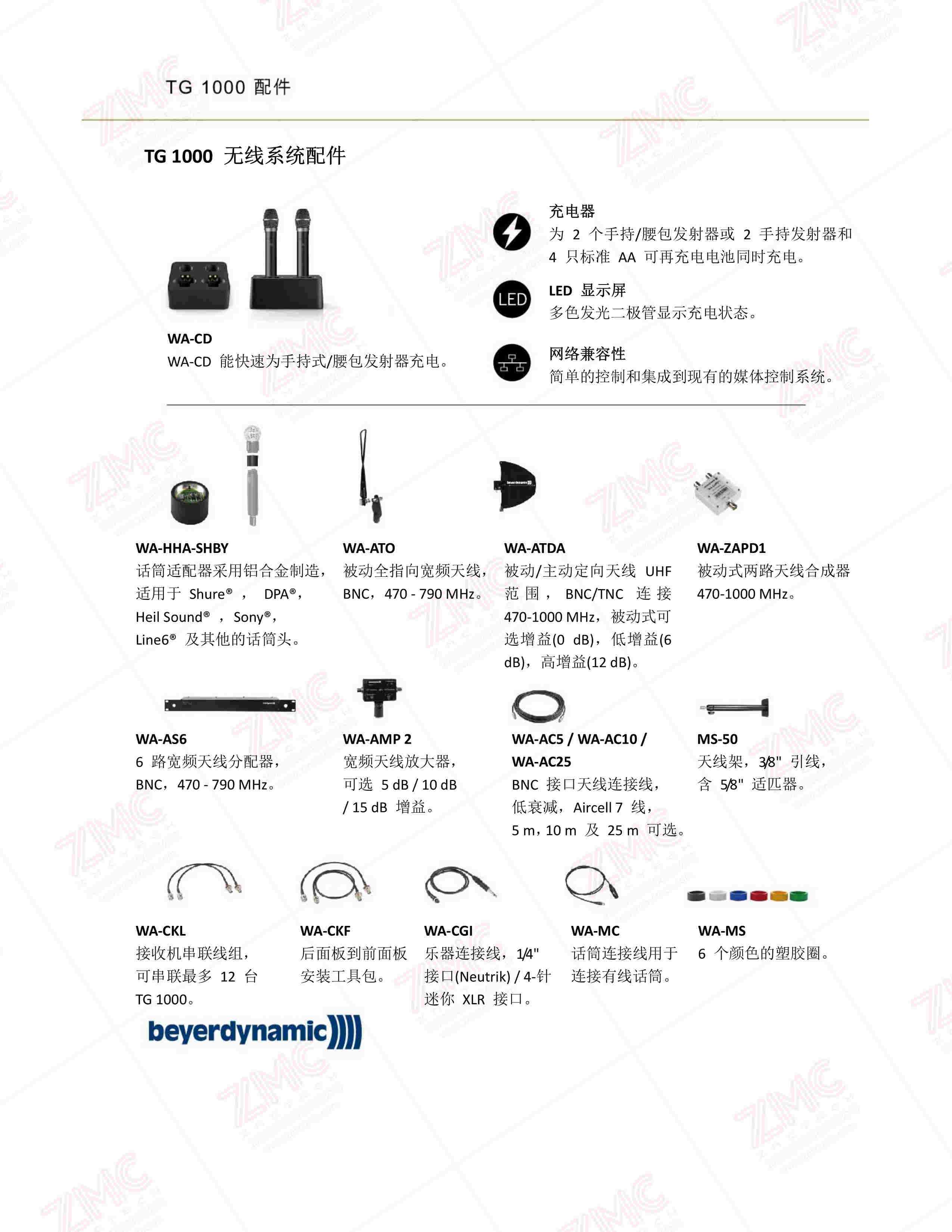 TG1000數字無線話筒