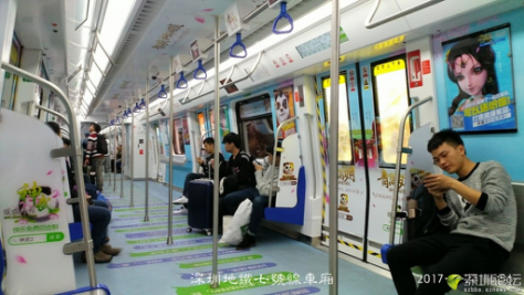 深圳地铁广告有几种类型