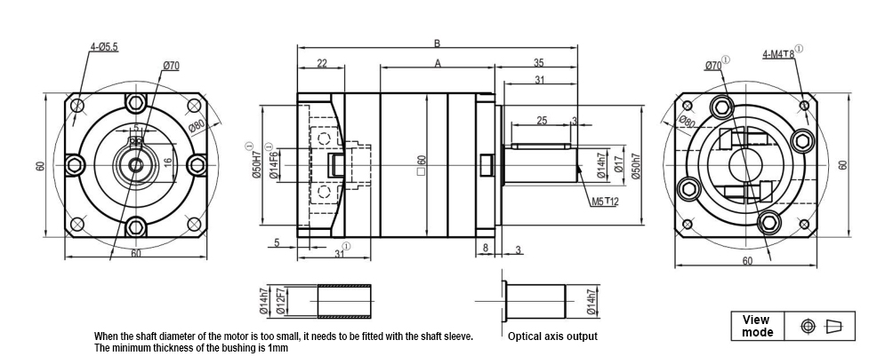 PLF60 Series Planetary reducer