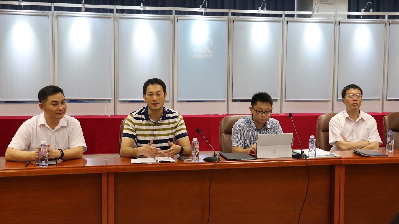 桂林电子科技大学信息与通信学院领导来我司交流