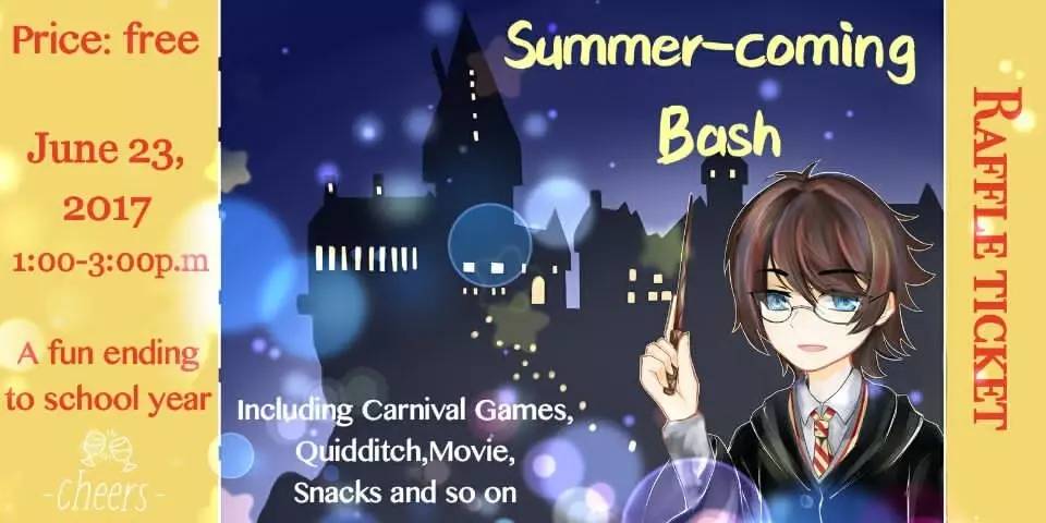 活动预告 Summer Coming Bash 夏日狂欢 尽享青春 校园活动 雨花台中学国际高中