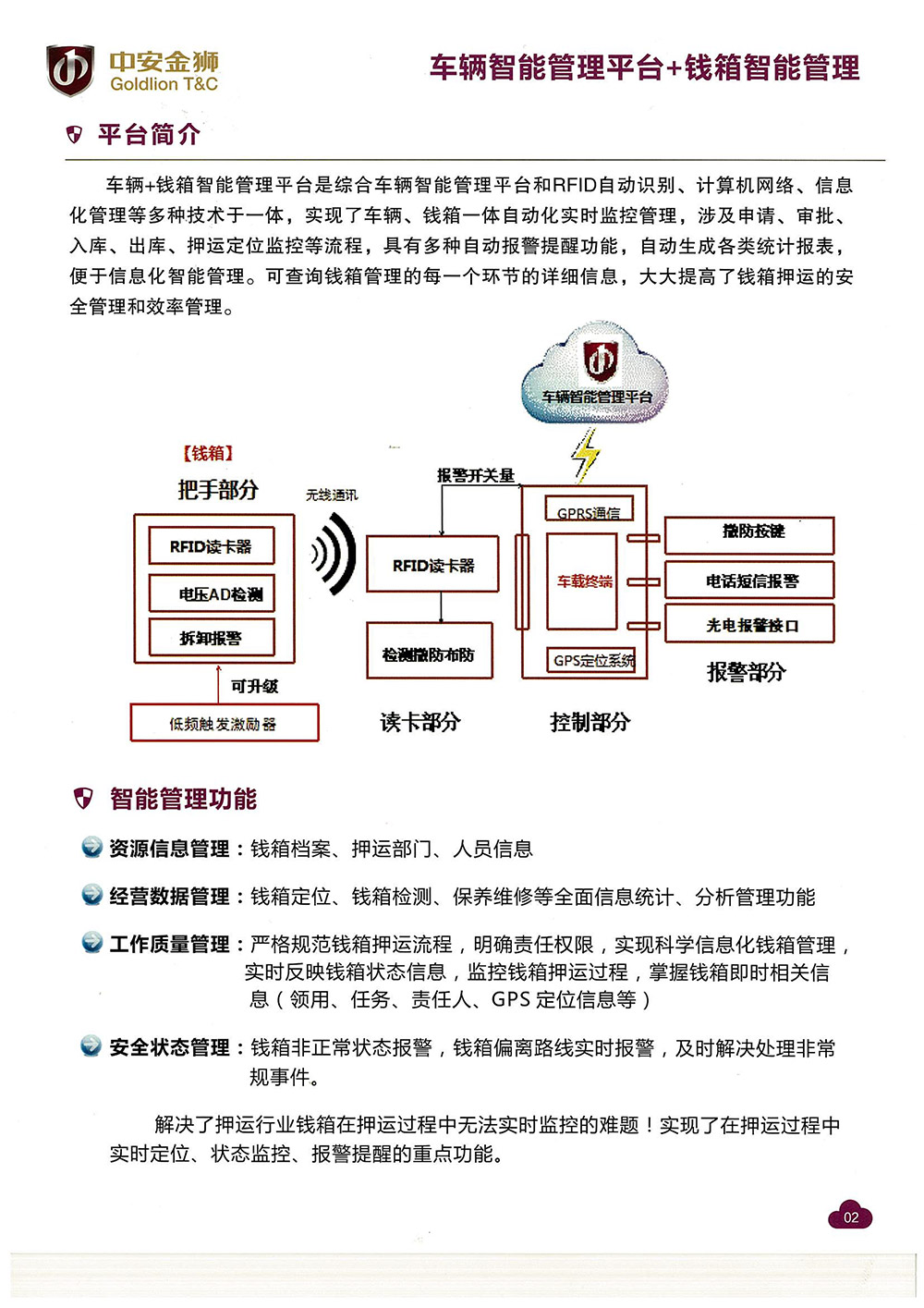 车辆智能管理平台+枪支智能管理