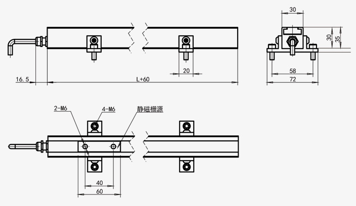 CWY-FK 滑塊式緊湊型絕對位移傳感器