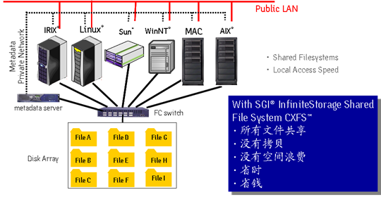 CXFS共享文件系统