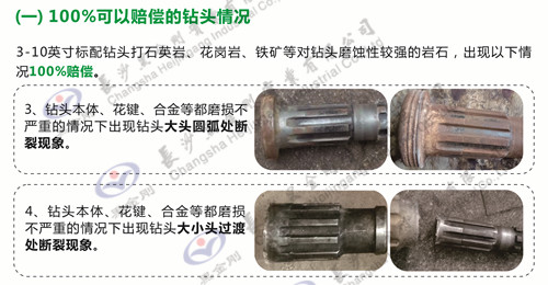 潜孔钻头售后赔偿原则