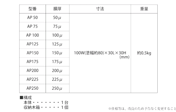 TAIYUKIZAI太佑机材NO.111涂膜机