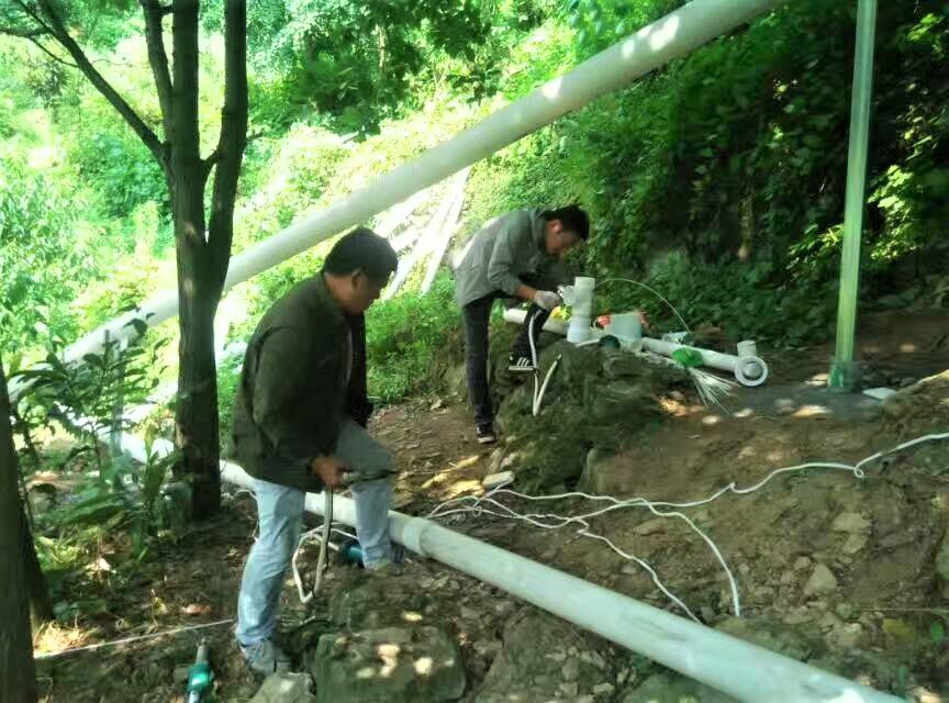 柯若环境总经理视察武当山太子坡旋流充氧污水处理项目并题诗一首 柯若环境总经理视察武当山太子坡旋流充氧污水处理项目并题诗一首