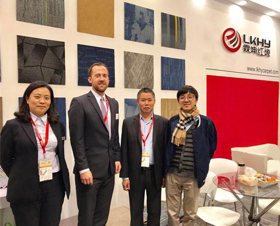 2017年3月 参加DOMOTEX | 中国国际地面材料及铺装技术展览会