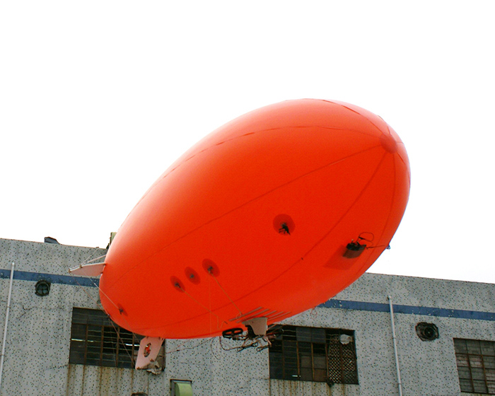 4m orange airship