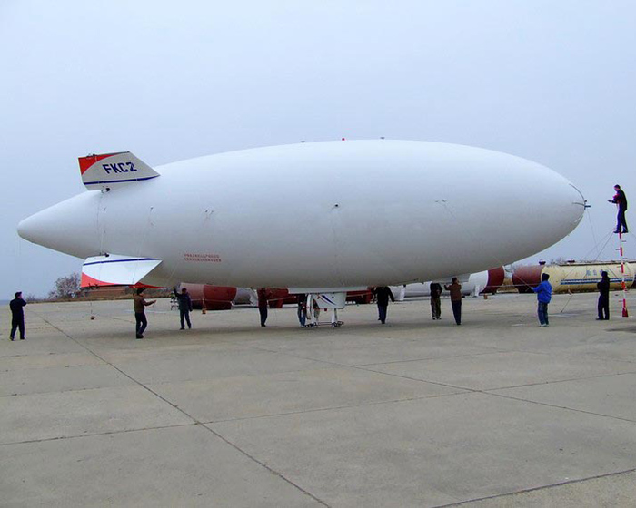 22m military remote control airship