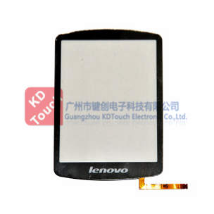 Flat resistive touch screen