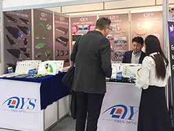 DYS fiber first time join The Broadband World Forum in Messe, Berlin.